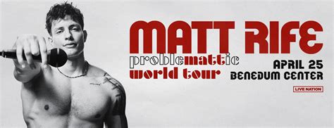 live nation matt rife presale code|Matt Rife: ProbleMATTic World Tour